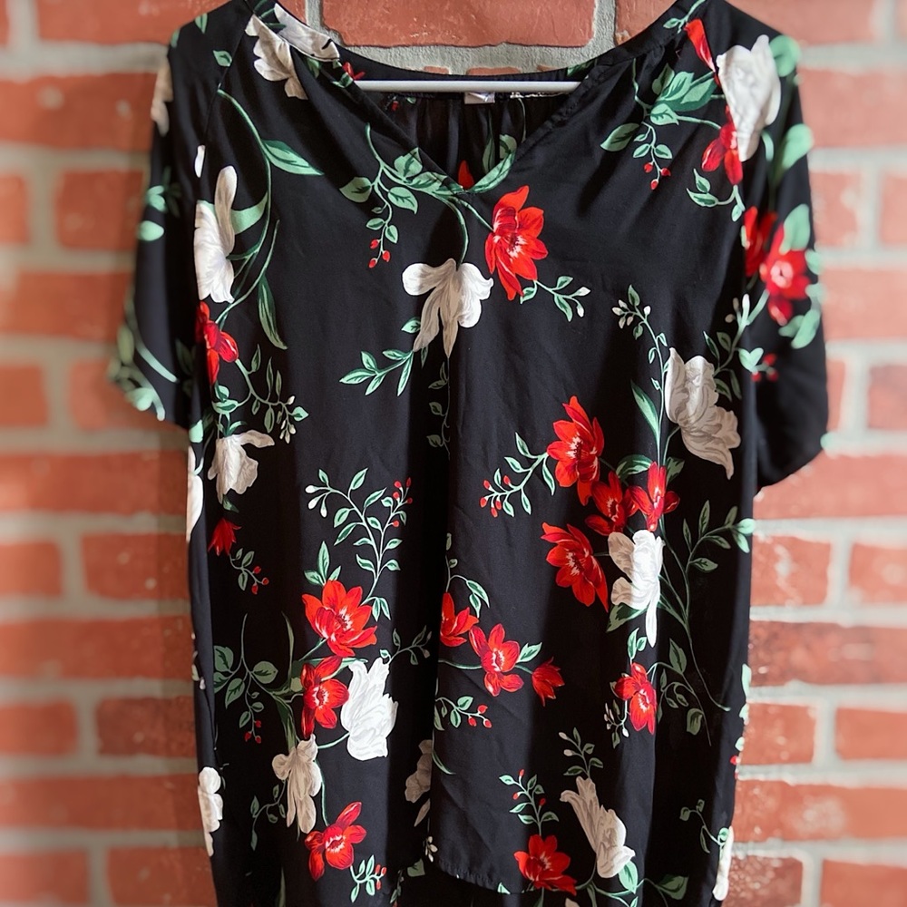 Floral XL Old Navy Blouse